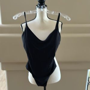 J Crew Adjustable Strap One Piece Bathing Suit. Size 6. Black. NWT.